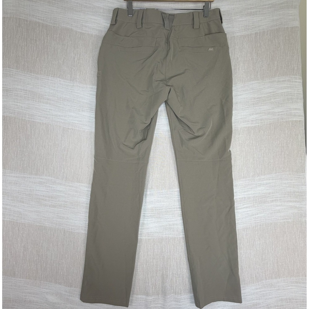 5.11 Tactical Bravo 2.0 Men's Pants Sz 34x34 Khaki Tan Performance Tech Stretch - Picture 2 of 9